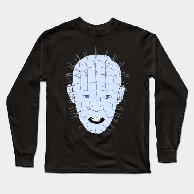 Pinhead Long Sleeve T-Shirt by VideoNasties